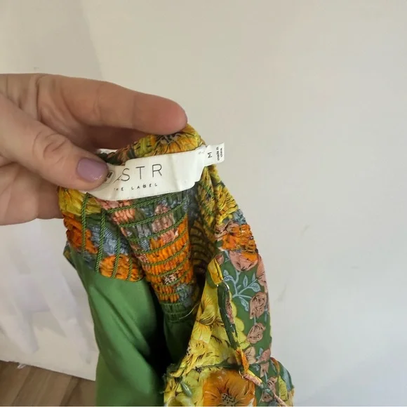 ASTR the Label Brandy Floral Print Cutout Maxi Dress - Picture 7 of 7